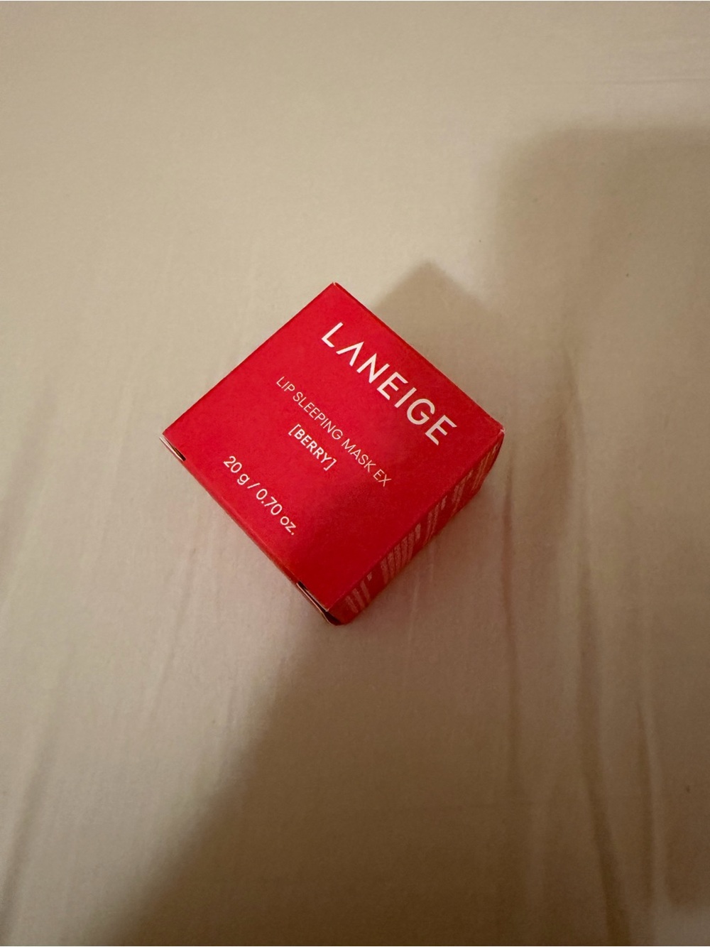 LANEIGE Lip Sleeping Mask EX - Berry Red Box